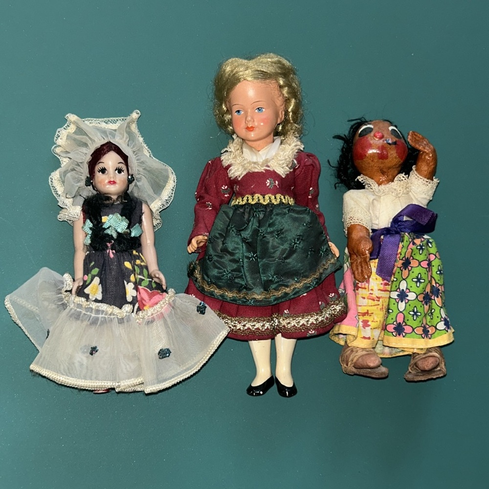 Three 1970s era Dolls ~ Vintage Collectibles